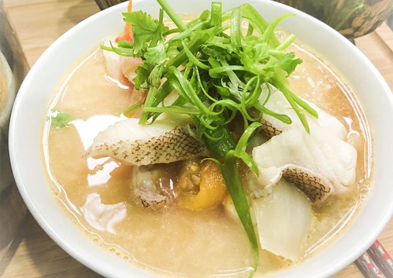 Món cháo cá mú