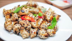 Ốc hương nướng muối ớt