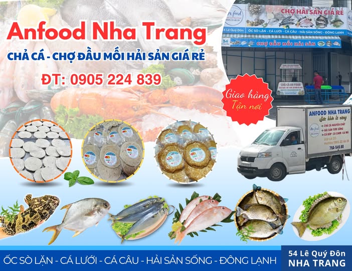 Chợ đầu mối hải sản giá rẻ nha trang